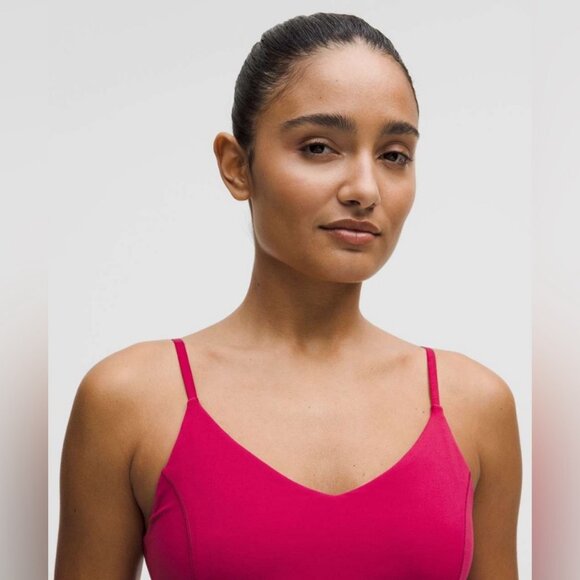 Lululemon NWT Align Waist-Length Cami Tank Magenta Smoke - Picture 3 of 14